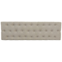 Bench with Button Tufting and Pull Out Storage, Beige - BM241906