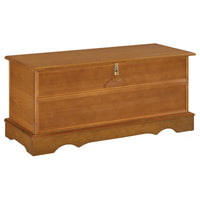 Chest with Molded Details and Lift Top Hidden Storage, Brown  - BM242722