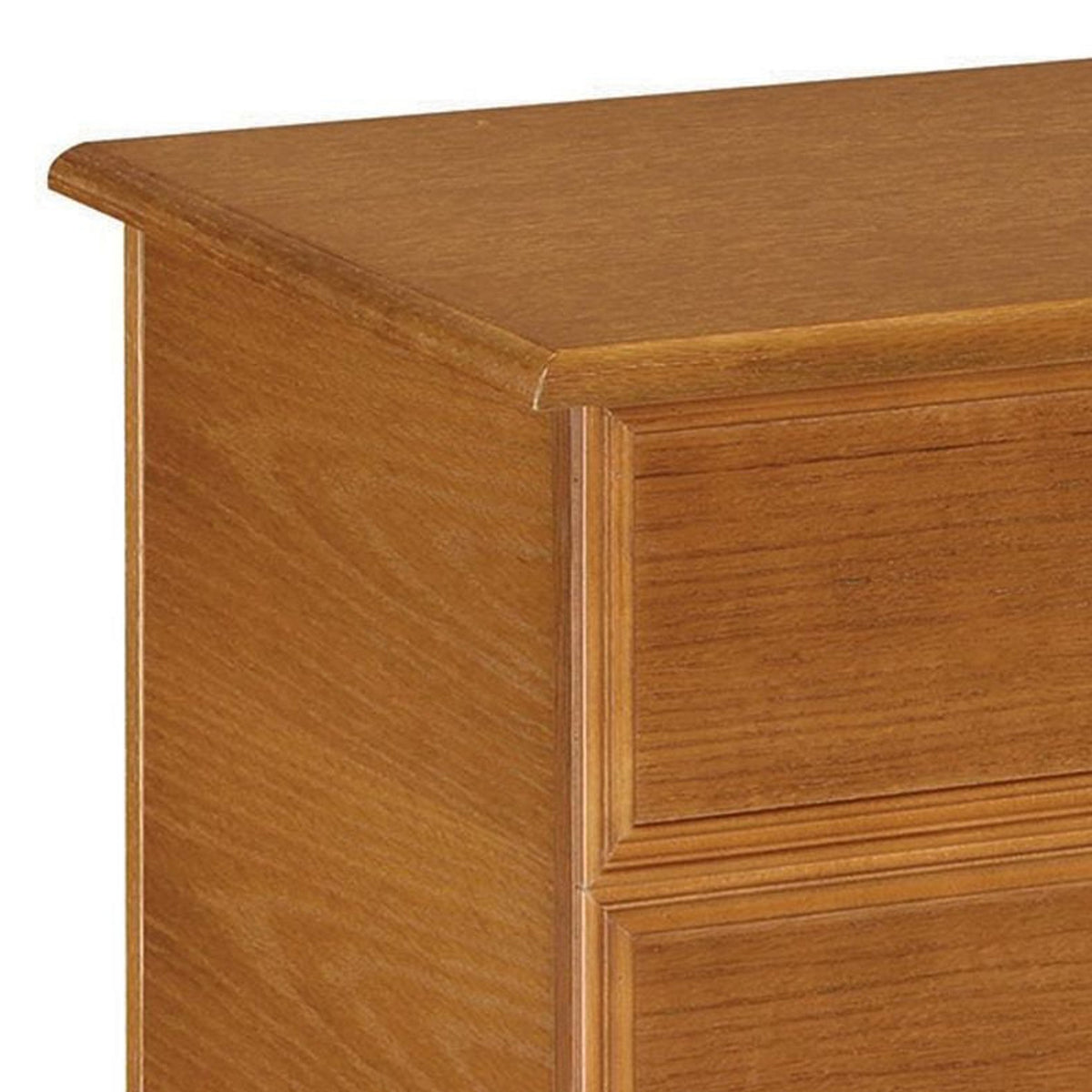 Chest with Molded Details and Lift Top Hidden Storage, Brown  - BM242722
