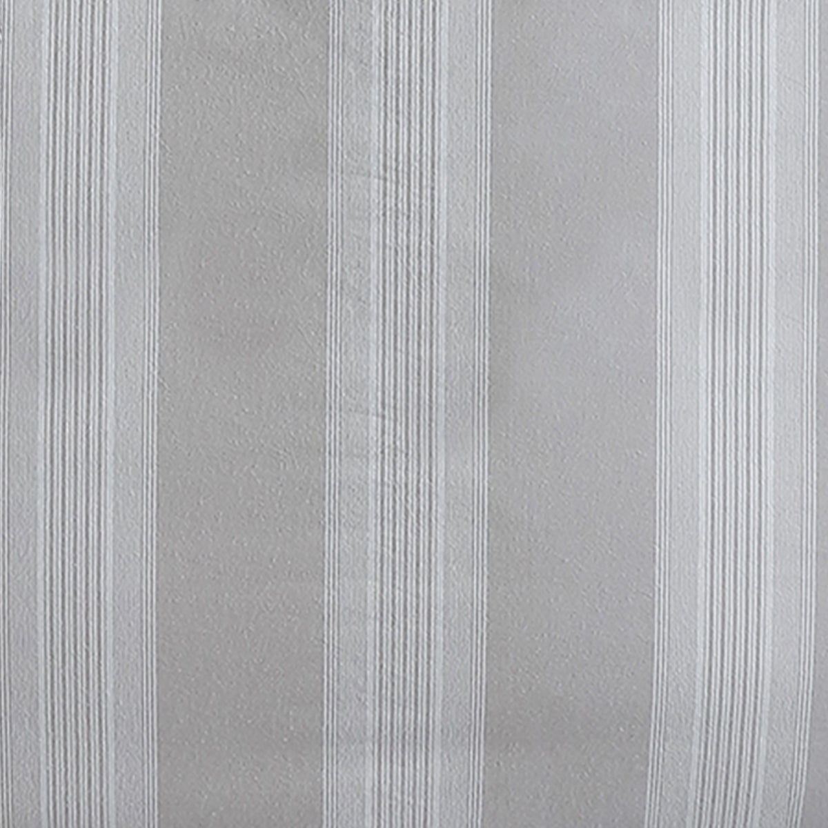 3 Piece King Comforter Set with Vertical Stripes Pattern, White and Brown  - BM246993