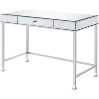 Rectangular Storage Writing Desk, White - BM250366