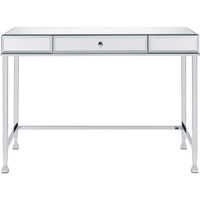Rectangular Storage Writing Desk, White - BM250366