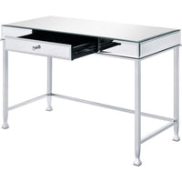 Rectangular Storage Writing Desk, White - BM250366