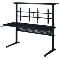 Gaming Table with USB-Port, Black - BM250412