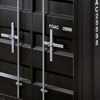 Bar Table With LED Lights, Black - BM252475