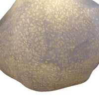 Sandstone Polished Ball with Glass Shrapnel, Small, Gold & Purple - BM26620
