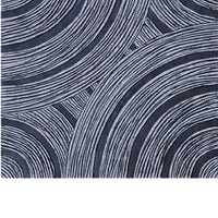 Square Sandstone Wall Decor with Lined Circular Design, Small, Gray - BM26631