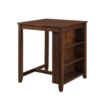 Gary 3 Piece Counter Table Set, Cherry Brown - BM272091
