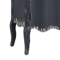 36 Inch 2 Door Console Sideboard Cabinet, Shelf, Drawer, Antique Gray - BM273244