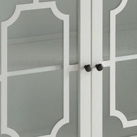 Pali 47 Inch Wall Mirror, Beveled Edge, Art Deco, Faux Crystals, Silver - BM280268