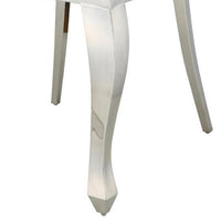 Kuri 24 Inch Dining Chair, Vegan Faux Leather, Textured, Set of 2, Black - BM281974