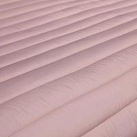 Cabe 3 Piece Queen Comforter Set, Polyester Puffer Channel Quilt, Rose Pink - BM283914