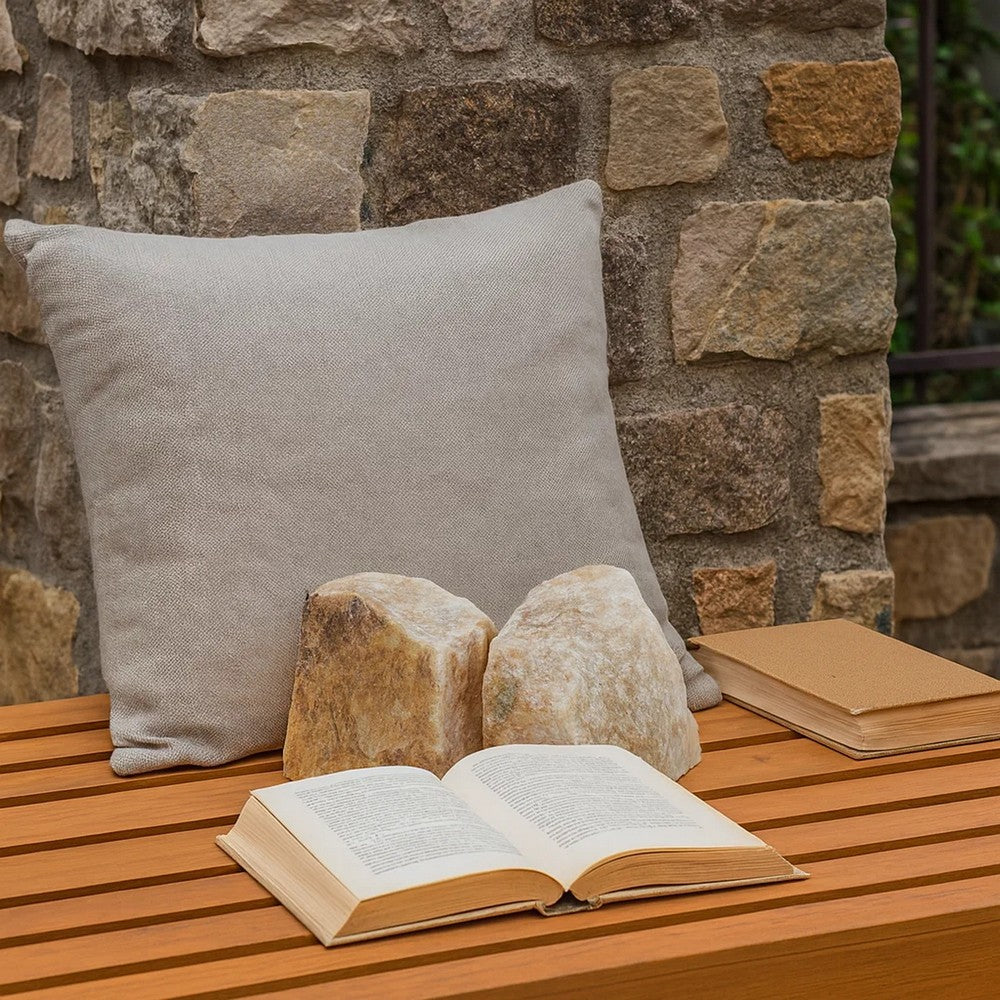 4 Inch Quartz Geode Bookend, Naturally Textured Shape, Brown and Beige - BM285586