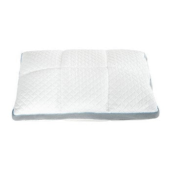 Beda 18 x 27 Queen Size Memory Foam Pillow, Fire Retardant Material, White By Casagear Home