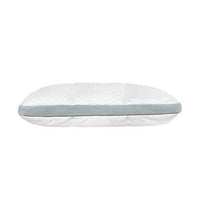 Beda 18 x 27 Queen Size Memory Foam Pillow, Fire Retardant Material, White By Casagear Home