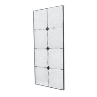 Elk 47 Inch Wall Mirror, Antique Black Rectangular Metal Frame, Baroque - BM286409