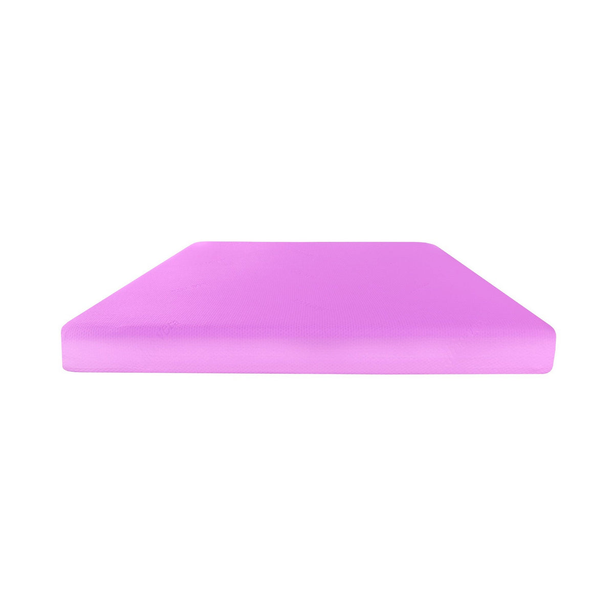 Kin 6 Inch Memory Gel Foam Full Size Mattress, Fire Protection Layer, Pink-BM286442