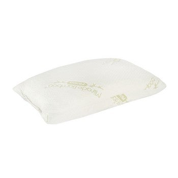 26 Inch Pillow, Shredded Memory Foam, Soft Bamboo and Polyester Covering By Casagear Home