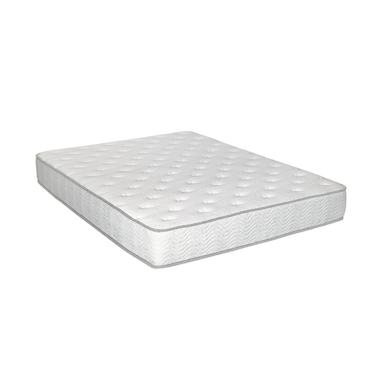 Irya 9 Inch Twin Size Mattress, Non Woven Soft Polyester, Pocket Coiling-BM286474