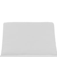 Edie 76 Inch Outdoor Lounger Cushion, White - BM287747