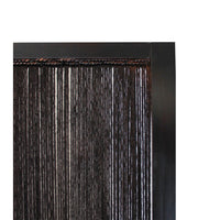Yetta 72 x 72 Indoor Outdoor Folding Screen Room Divider, Handmade, Brown - BM294238