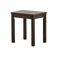 3 Piece Coffee Table and End Table Set, Wood Tabletops, Dark Brown Finish - BM299079