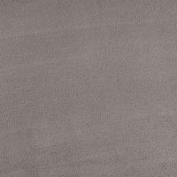 Anzo 32 Inch Square Ottoman, Button Tufting, Chrome Plated Steel Legs, Gray - BM299602