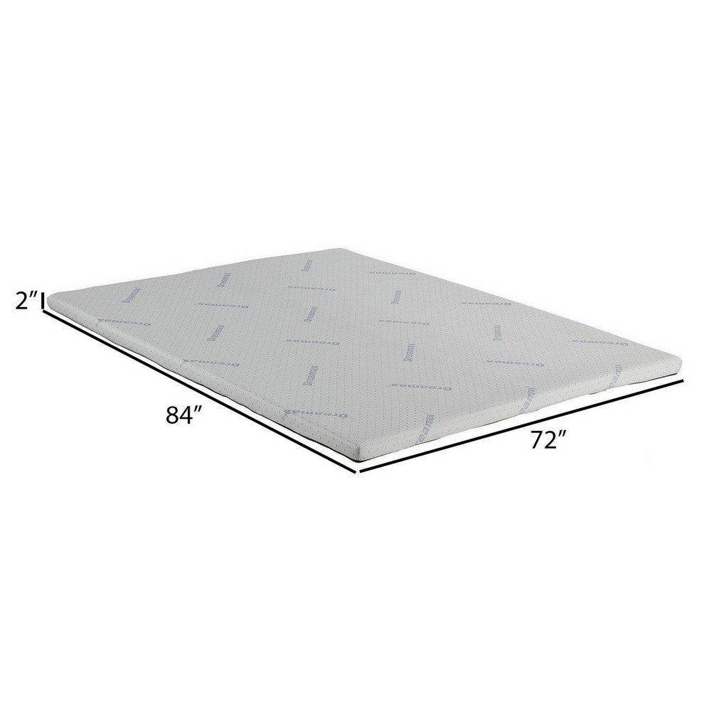 Neko 2 Inch California King Mattress Topper, Soft NU TEX Polyurethane Foam - BM300512