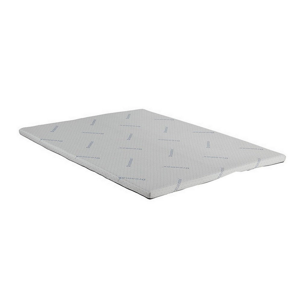 Elf 2 Inch Quilted California King Mattress Topper for Bed, Memory Foam - BM300517