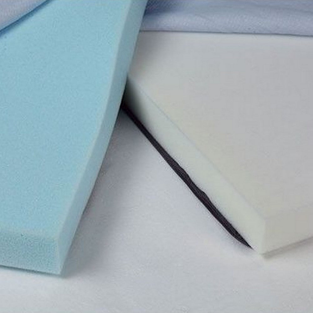 Elf 2 Inch Quilted Full Size Mattress Topper for Bed, Soft Memory Foam - BM300520