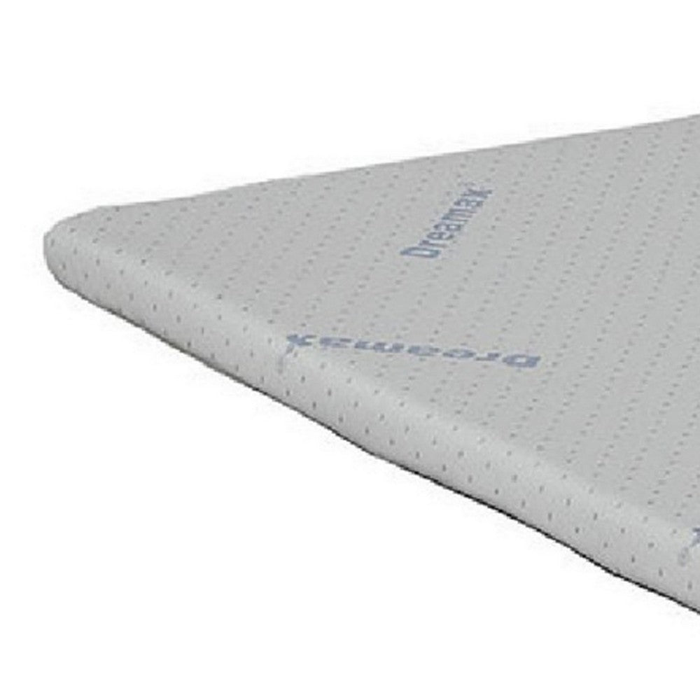 Elf 2 Inch Quilted Twin Size Mattress Topper for Bed, Soft Memory Foam - BM300521