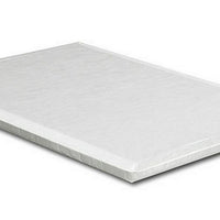 Amo 2 Inch King Size Bunkie Board Mattress Foundation with Slats, Foam - BM300523