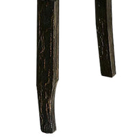 Bega 23 Inch Dining Chair, Set of 2, Wingback, Button Tufted, Black, Gray - BM300620