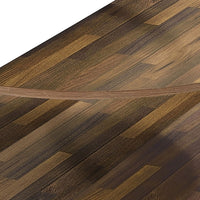 Lenn 35 Inch 3 Tier Round Brown Coffee Table, Half Shelf Design, Gray Frame - BM300710