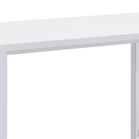 5 Piece Bar Height Table Set, 4 Bar Stools, Clean Lined Silhouette, White  - BM302504