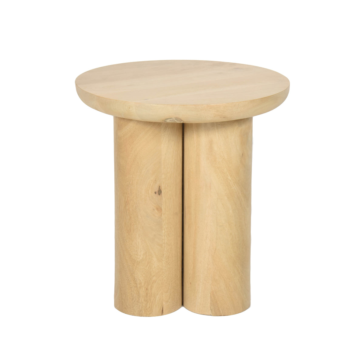 Wood, 18" Scandinavian Farmhouse Side Table, Nat - BM303414