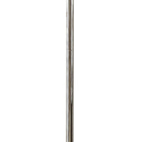 Shine 61 Inch Floor Lamp, Chandelier Style, Crystal and Metal, Chrome - BM308929