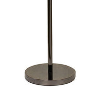 Zoom 66 Inch Floor Lamp, Globe Glass Shade in a Bulb Design, Dark Gray - BM309004