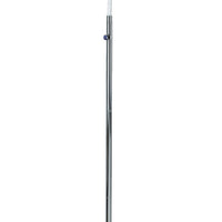 Sea 61 Inch Floor Lamp, Accent Twisted LED, Modern Style, Chrome Base - BM309030