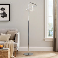 Sea 61 Inch Floor Lamp, Accent Twisted LED, Modern Style, Chrome Base - BM309030