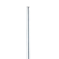 Fizo 60 Inch Floor Lamp, LED Light, Metal Base with Touch Switch, Chrome - BM309055