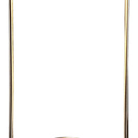 Gizo 21 Inch Table Lamp, LED Light, Wireless Charging, Metal Base, Brass - BM309056