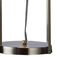 Jim 22 Inch Table Lamp, LED Light, Metal Body, Modern Globe Shade, Brass - BM309058