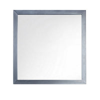 Moko 40 x 40 Dresser Mirror, Square Shape, Modern Style, Black Finished Frame - BM309532