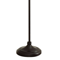 Quinn 63 Inch Accent Floor Lamp, Vintage Fan Design, Antique Bronze Finish - BM309678
