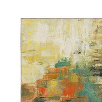 Navi 8 x 10 Large Area Rug, Modern Art, Latex Back, Multicolor Abstract - BM310976