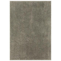 Dufu 5 x 7 Area Rug, Medium, Hard Latex Backing, Polyester, Warm Gray - BM311094