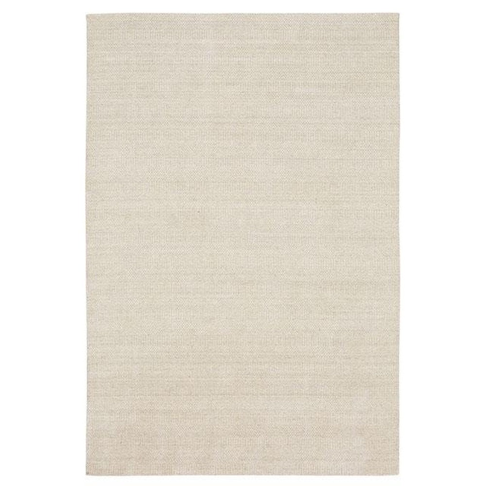 Shey 5 x 8 Area Rug, Medium, Hand Loomed Wool, No Backing, Ivory Finish - BM311100