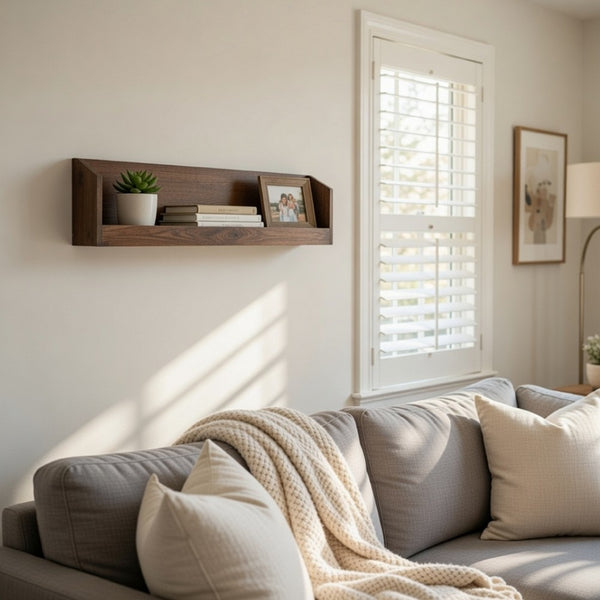 36 Inch Wine Rack Display Shelf Set of 2, Rectangular, Brown Wood, Black - BM312758