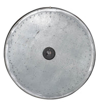 Vas 39 Inch Round Clock, Oversized Vintage Style, Matted Bronze Tin Tone - BM312805